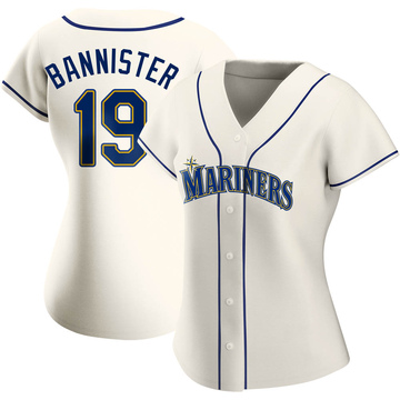 FLOYD BANNISTER Seattle Mariners 1979 Majestic Cooperstown Throwback  Baseball Jersey - Custom Throwback Jerseys