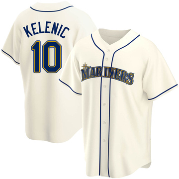 Seattle Mariners Jarred Kelenic Autographed Cream Nike Jersey Size XL  Beckett BAS QR #WW54366 - Mill Creek Sports